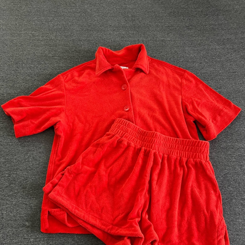 Terry cloth set